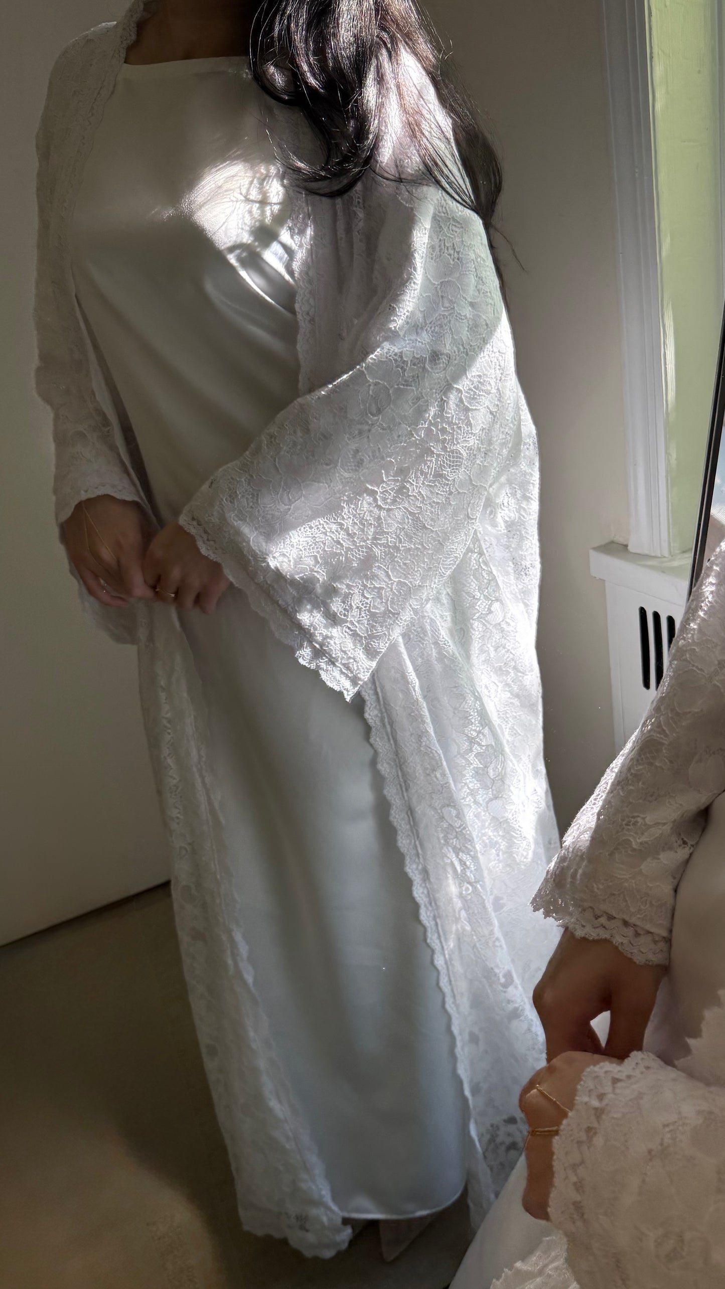 The Lace Abaya Set