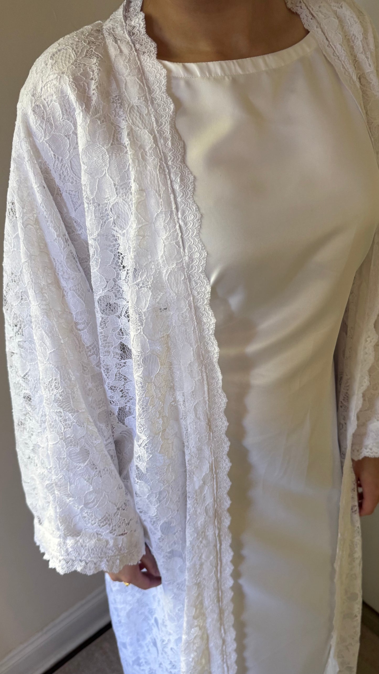 The Lace Abaya Set