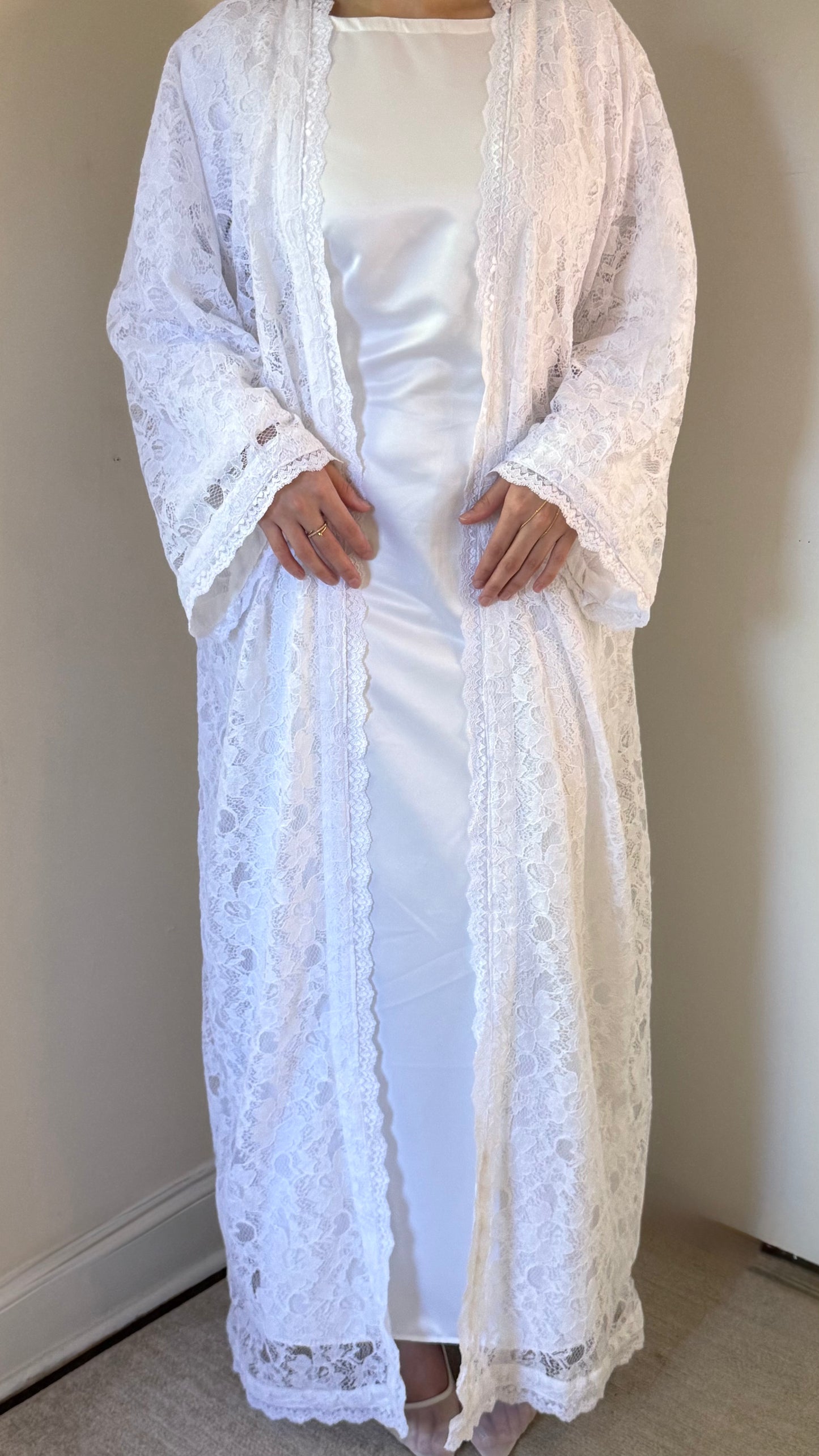 The Lace Abaya Set